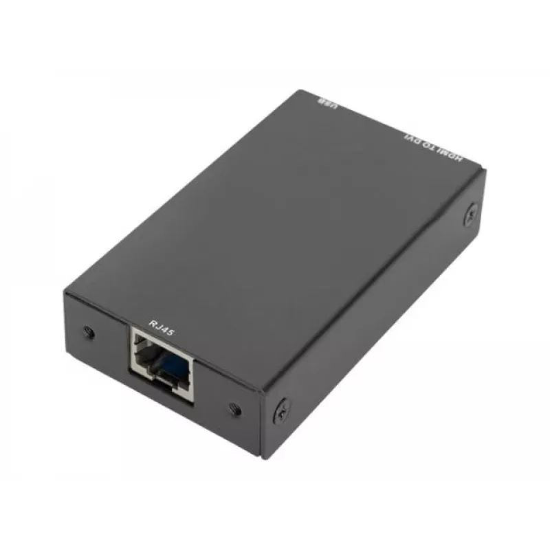 Adaptador DVI Digitus para consolas KVM modulares RJ45 a DVI Negro 1080p