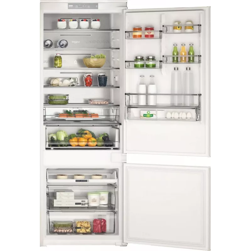WHIRLPOOL Frigorífico integrado WH SP70 T121, ancho 69 cm, alto 193,5 cm, clase energética E, No Frost