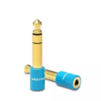 Adaptador de audio 6.35MM a 3.5MM / VAB-S01-L Vention