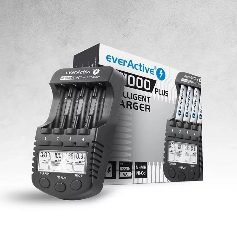 CARGADOR DE BATERÍA NC-1000 PLUS