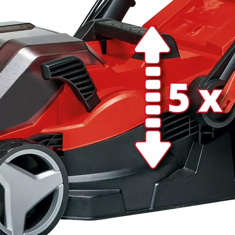 Cortacésped a batería GE-CM 36/34-1 Li-Solo, 36 Volt (2x18V) (rojo/negro, sin batería ni cargador)