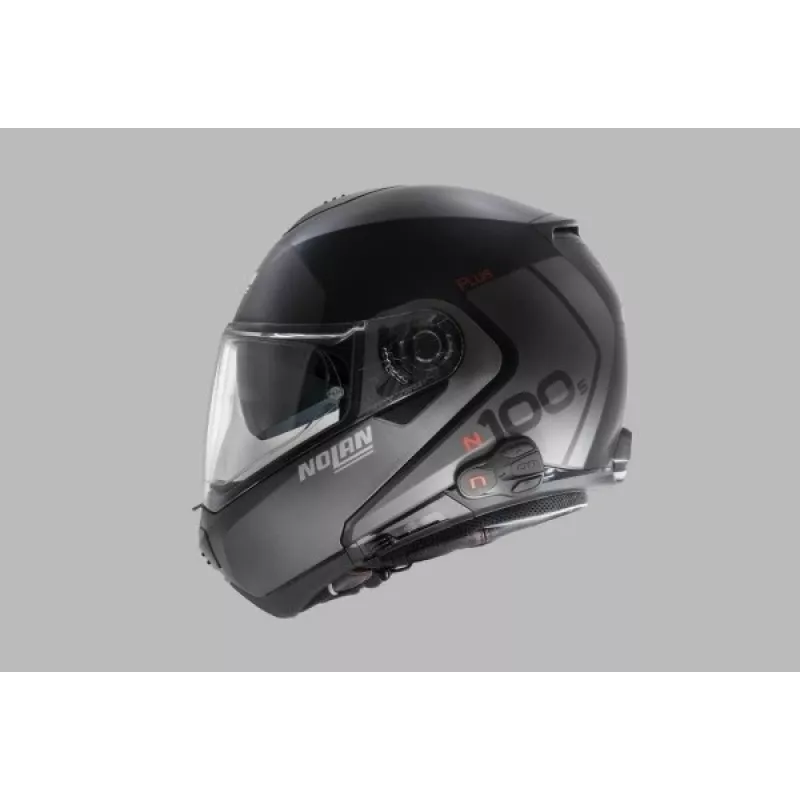 Nolan N-Com B902L R intercomunicador para moto, 1 ud., negro