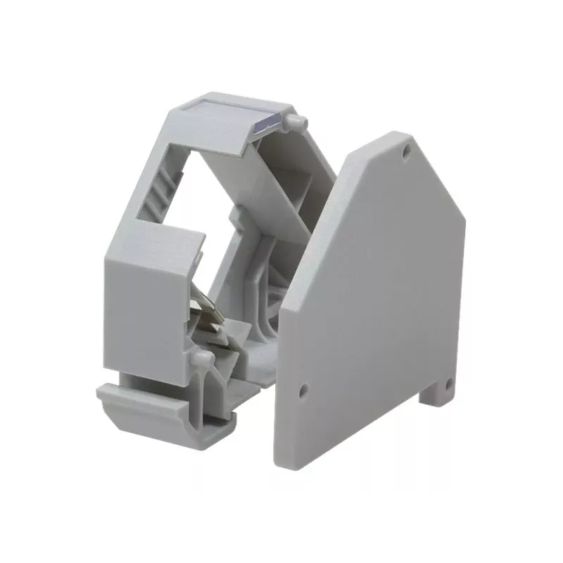 Logilink | adaptador para carril DIN para 1 módulo keystone RJ45 | MP0053
