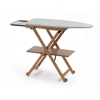 ARREDAMENTI STIROCOMODO Tabla de planchar – 135 x 45 cm, Blanco
