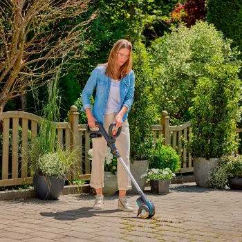Cepillo eléctrico para malas hierbas GARDENA 14820-55 Batería Altura 97,1 cm