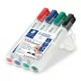 Rotulador Staedtler 351 B punta biselada negro azul verde rojo