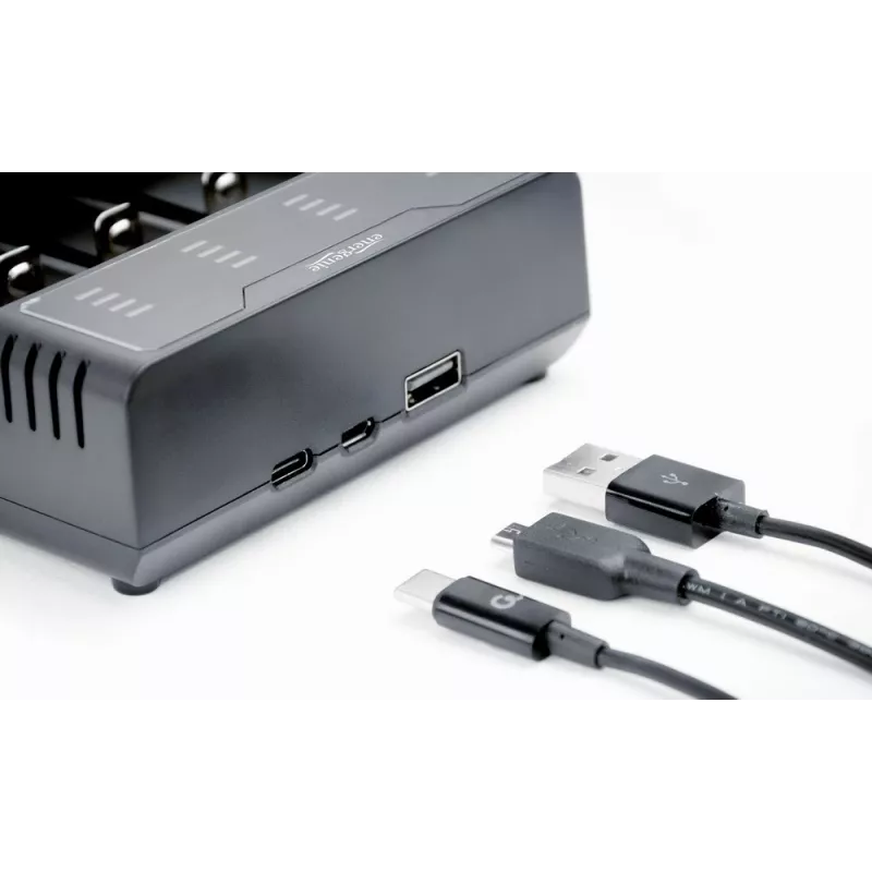 Cargador de pilas Gembird BC-USB-02 USB litio-ion NiCd NiMH