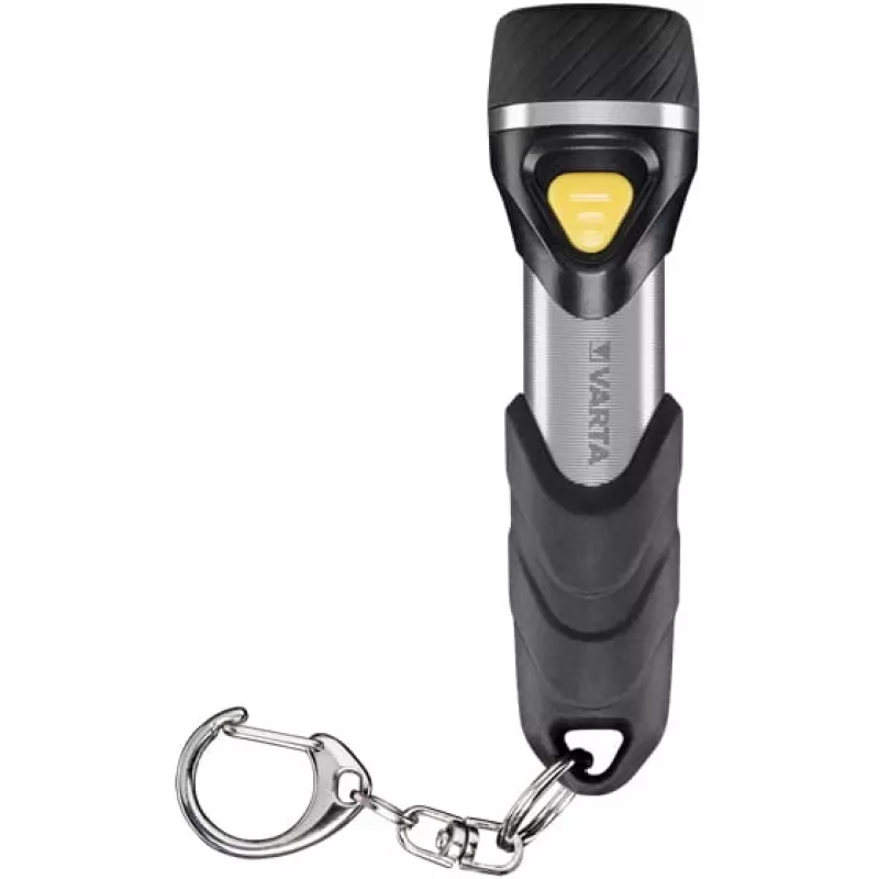 Varta Day Light Key Chain Light - Luz parpadeante para llavero - Aluminio - Negro - ABS sintético - Aluminio - Goma - LED - 1 lámpara - 12 lm