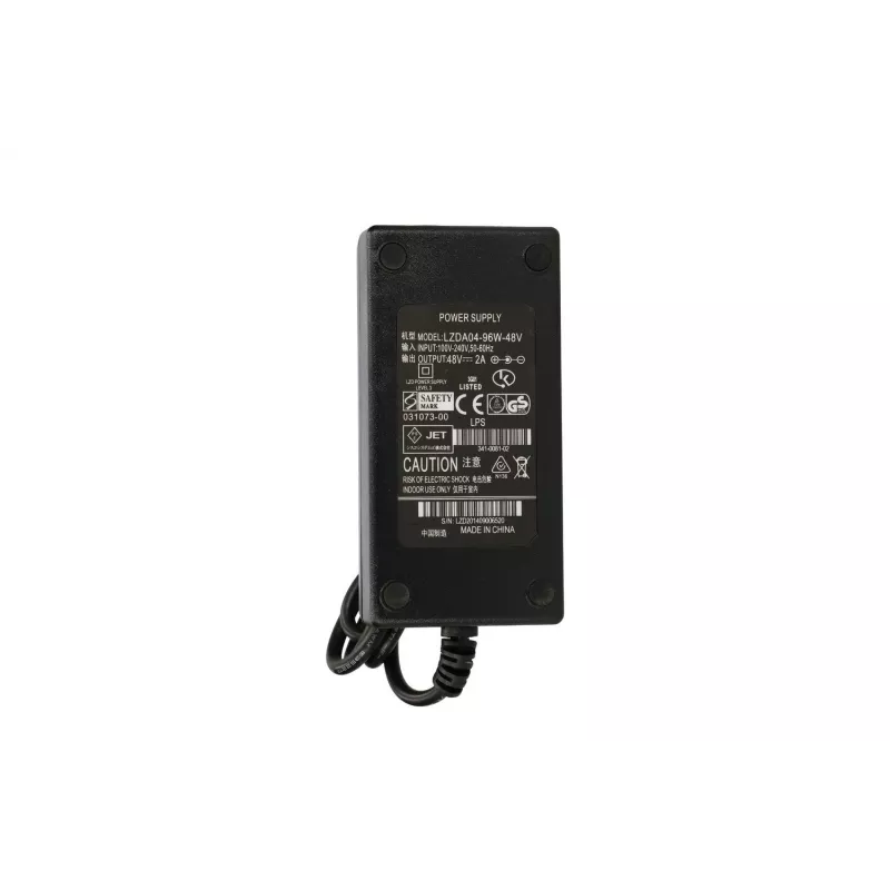 Fuente de alimentación Extralink 48V 96W 2A, conector macho hueco 5,5/2,1 mm