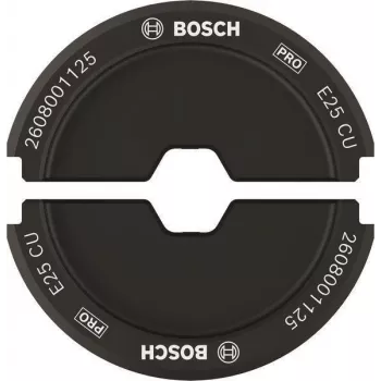 Herramienta de crimpado Bosch 2608001125 para terminales y conectores, rango de crimpado 25–25