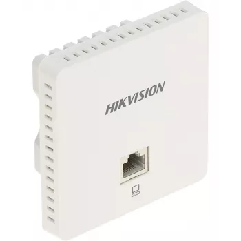 Punto de acceso inalámbrico Hikvision DS-3WAP521-SI — Banda dual 2,4/5 GHz, 1200 Mbit/s, PoE, 1x RJ-45, Blanco
