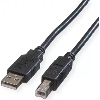 Secomp 11.44.8808 cable USB 0,8 m USB 2.0 USB A USB B negro (11.44.8808)