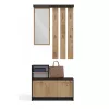 Armario recibidor top e shop GAR ANT/ART con 1 puerta batiente, 850×240×1600 mm