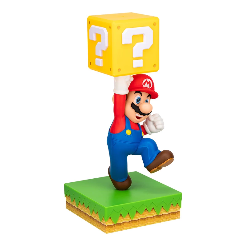 Lámpara de mesa Paladone Super Mario Diorama Light — diorama decorativo iluminado para escritorio o estantería
