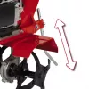 Einhell GC-MT 2236 motoazada de gasolina, 2,2 kW, ancho de trabajo 36 cm, rojo/negro