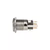 Pulsador antivandálico DimasTech 19 mm Silverline Dot RGB PD210