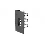 Hikvision DS-1475ZJ-SUS soporte vertical para poste, negro, acero inoxidable
