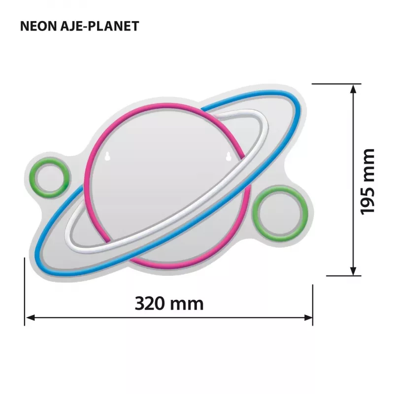 Neón LED Activejet AJE-NEON PLANET