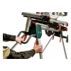 Soporte para sierras de ingletear y tronzar Metabo 629005000 verde acero inoxidable 4 patas