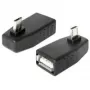 Adaptador de cable DeLOCK 65473 micro USB a USB 2.0 negro