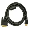 Cable HDMI a DVI-D Akyga AK-AV-11 (24+1), 1,8 m, negro