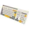 Teclado CANYON HKB-W03 EN AAA inalámbrico beige