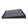 Extralink EX.14480 bandeja para armarios de 19 pulgadas, acero, negra, 1U, 350 mm