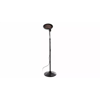 Calefactor eléctrico Sunred SMQ2000A para interior y exterior negro 2000 W calefactor eléctrico de cuarzo