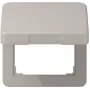 Tapa abatible Jung con marco embellecedor 50x50mm CD 590 KL PT (CD590KLPT)