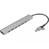 Hub USB SANDBERG 136-66 — 7 puertos USB 3.0, externo con alimentación