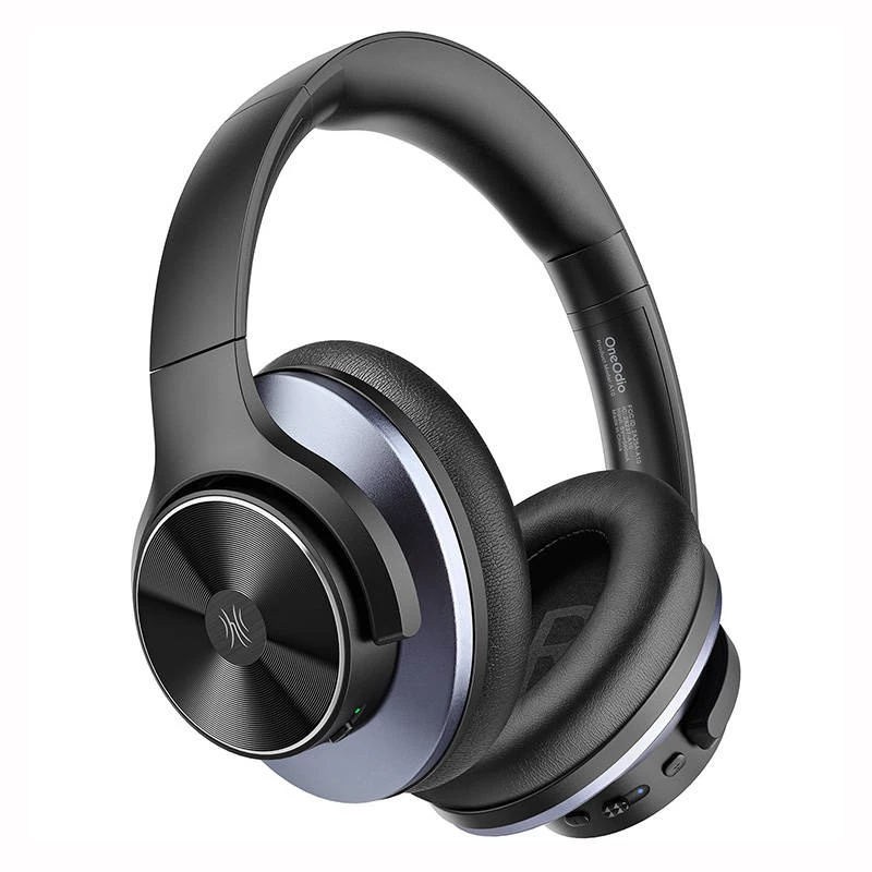 OneOdio a-AD07-01 A10 auriculares over-ear Bluetooth negro/azul con cancelación de ruido