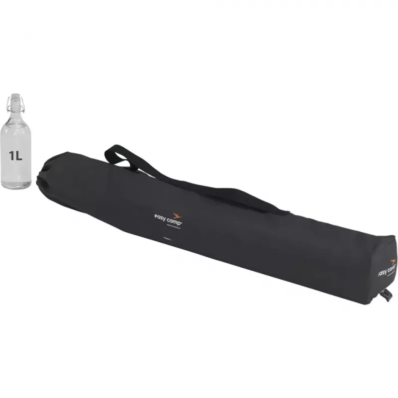 Mesa de camping Aspen Table L 540033 (aluminio/negro, modelo 2025)