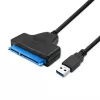 Adaptador QOLTEC 51855 — adaptador externo M.2 NVMe/NGFF a USB 3.0, 10 Gb/s, para unidades de 2,5