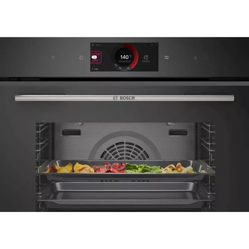 Bosch Serie 8 HBG7722B1 Horno 71 L 3600 W Negro