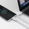 Cable de silicona 4smarts USB-C / USB-C High Flex 60W 1,5 m blanco