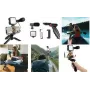 Kit de inicio para vloggers LogiLink AA0157 Luz LED Micrófono Empuñadura
