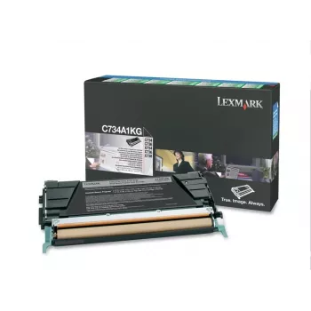 Lexmark - tóner - 1 x negro - 8000 páginas - LRP / LCCP (0C734A1KG)