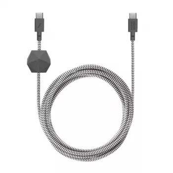 Native Union Anchor cable USB-C a USB-C, 240 W, 3 m, Zebra