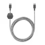 Native Union Anchor cable USB-C a USB-C, 240 W, 3 m, Zebra