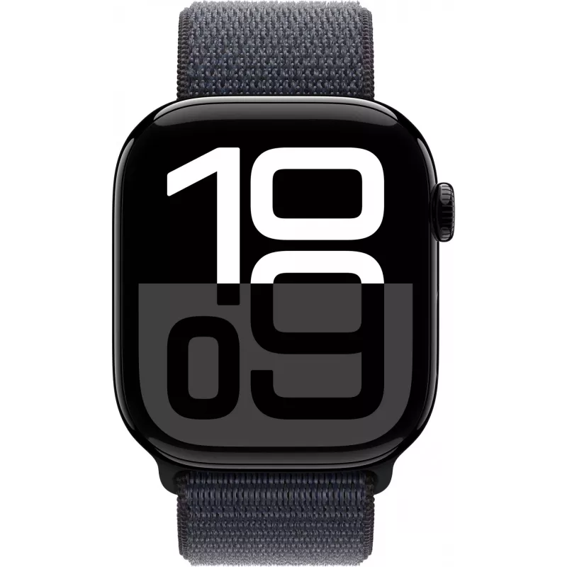 Apple Watch S10 aluminio negro diamante correa deportiva Loop tinta GPS + Cellular 46mm MWY53QF/A 2024