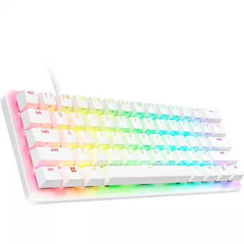 Razer Huntsman V3 Pro Mini - Blanco - Distribución alemana P - Teclado - óptico (RZ03-04992000-R3G1)