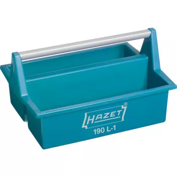 Hazet Caja de transporte de plástico 190L-1 Medidas (L x An x Al) 215 x 396 x 294 mm (190L-1)