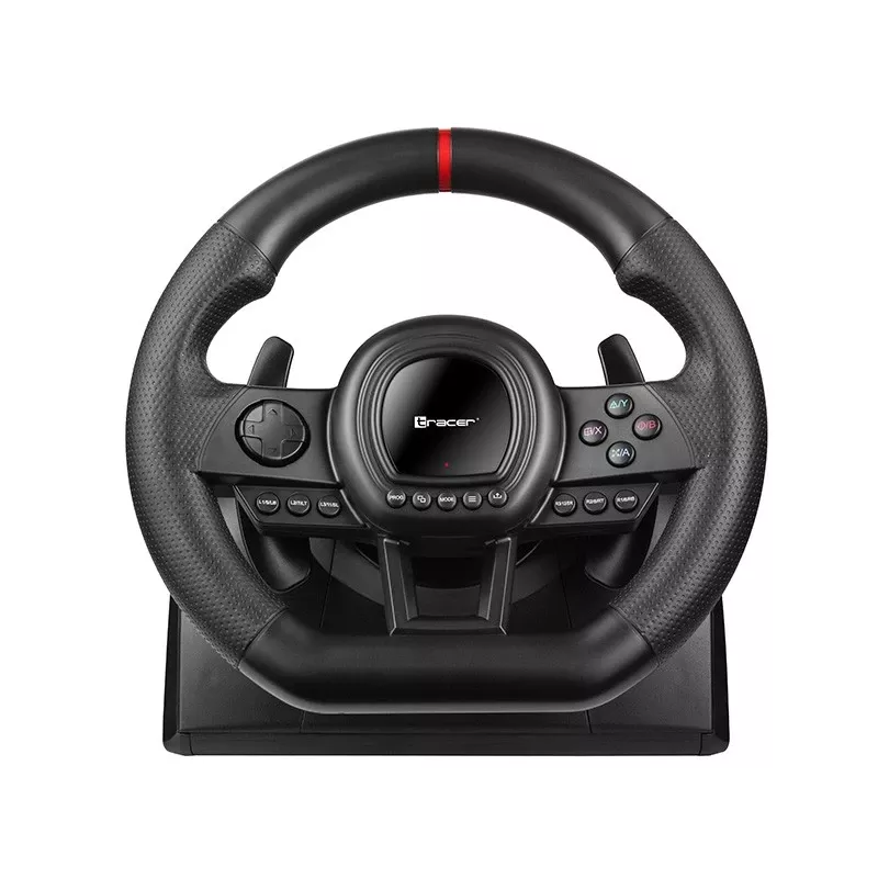 Volante Tracer SimRacer Manual Gearbox 6in1 con pedales y palanca de cambios, PC/PS4/PS3/Xbox One/Xbox 360/Switch