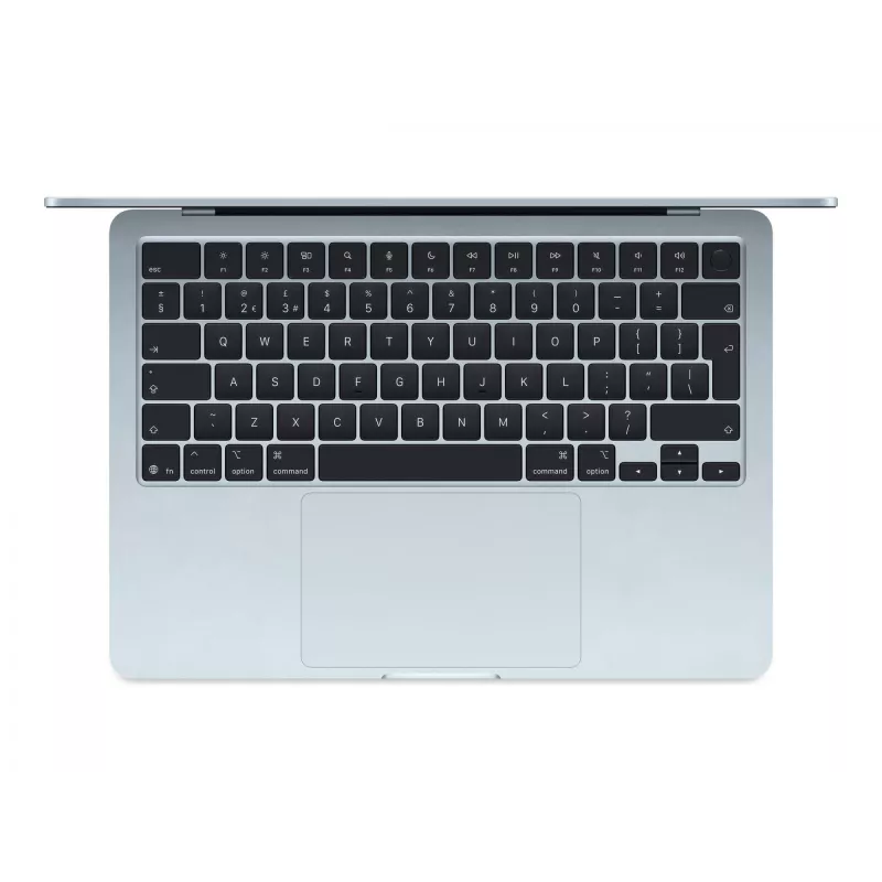 MacBook Air 13, azul cielo, M4 (10-CPU/10-GPU), 16 GB, 512 GB, alemán, fuente de alimentación dual USB-C de 35 W, MC6U4D/A