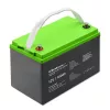 Batería de gel QOLTEC 53080 12V 100Ah — batería recargable sellada para suministro de emergencia