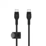 Belkin BOOSTCHARGE PRO Flex Cable USB 1 m USB 2.0 USB C negro (CAB011BT1MBK)
