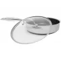Kohersen Black Cube 26 cm sartén de asar con tapa
