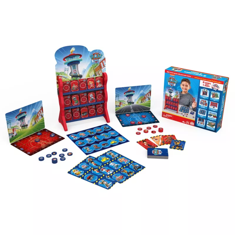 Paw Patrol: Games HQ - Colección de juegos, juego familiar