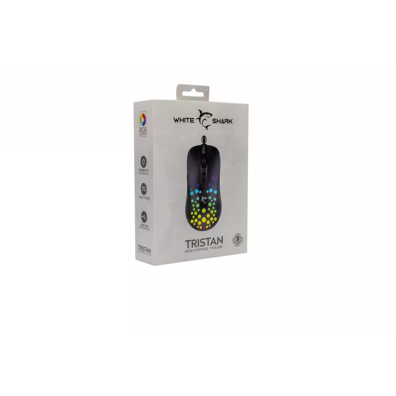 White Shark GM-9004 Tristan-2 negro RGB