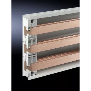 Set de barras colectoras Rittal 3529.000, cobre, 3 uds., longitud 1095 mm